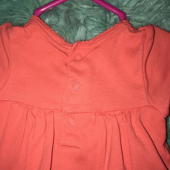 Carter’s | 3 M | 2 piece coral & white dress - Picture 9 of 10